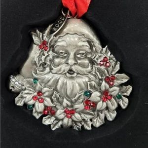 Kohls St. Nicholas Square Christmas Ornament Pewter from 2008